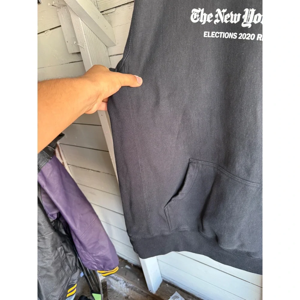 The New York Times Elections 2020 Readiness Hoodie Black Independent Trading Co